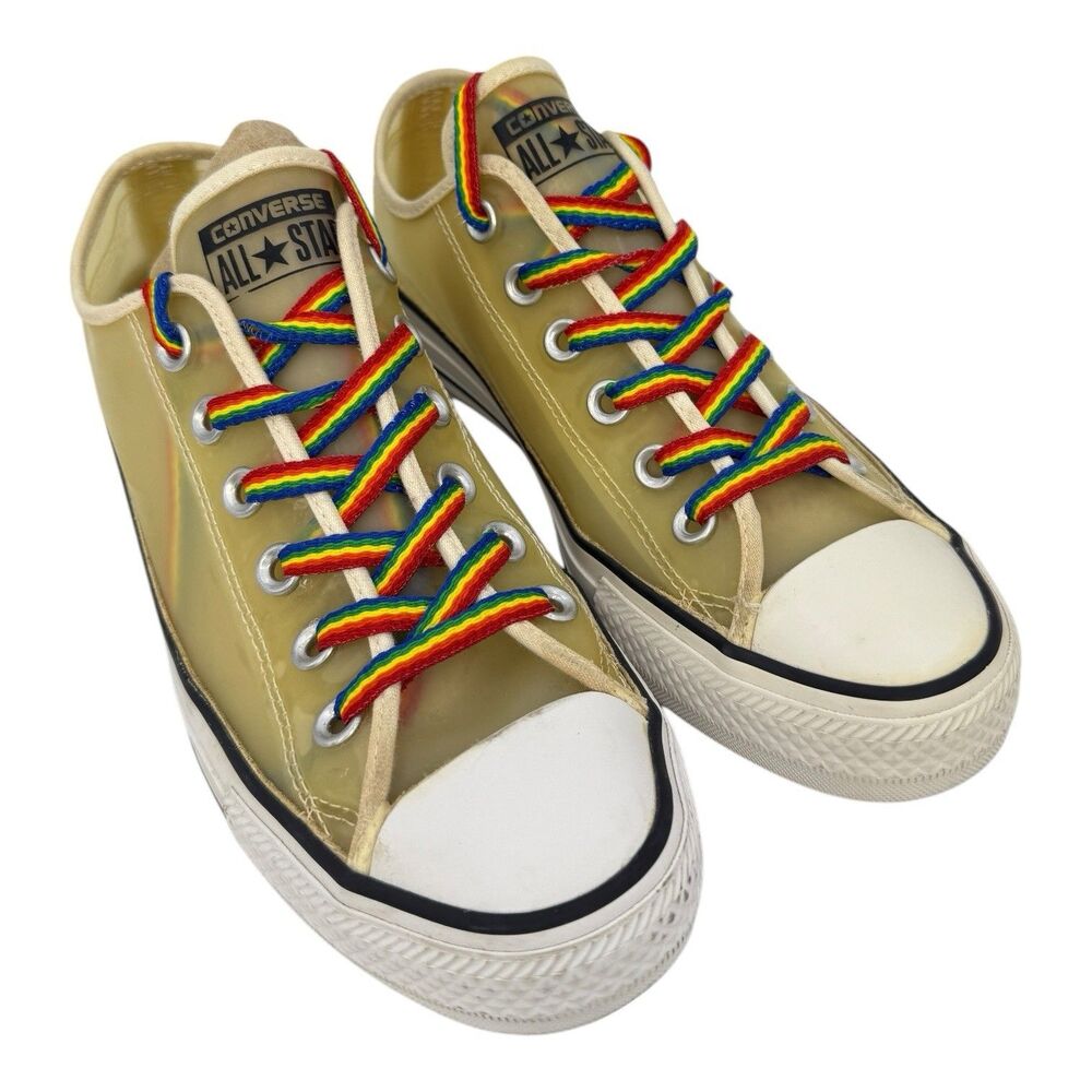 Converse Clear See-Thru All Stars (Women's 8 Men’s 6 Chuck Taylor)